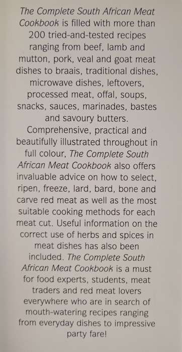 The Complete South African Meat Cookbook - Compiled by the Home Economists of the Meat Board