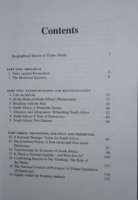 Africa - The Time Has Come - Thabo Mbeki