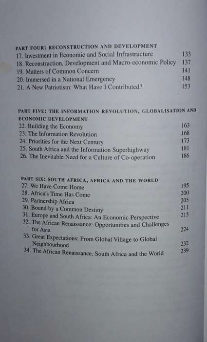 Africa - The Time Has Come - Thabo Mbeki