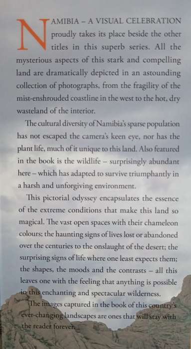 Namibia: A Visual Celebration by Jéan du Plessis