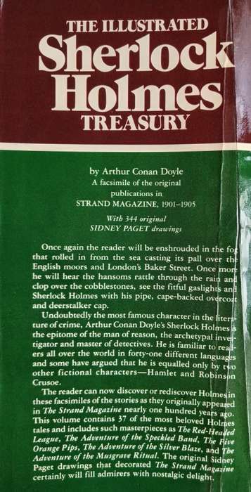 The Illustrated Sherlock Holmes Treasury by Arthur Conan Doyle