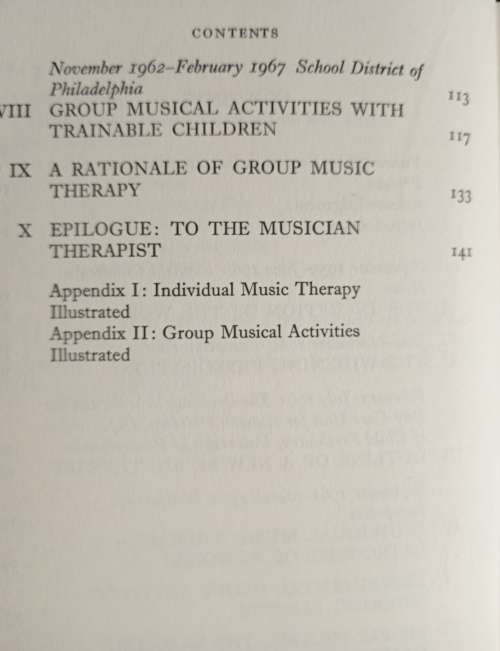Therapy in Music for Handicapped Children by Paul Nordoff & Clive Robbins