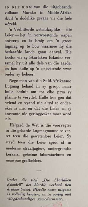 Die Skarlaken Eskader by W.A. de Klerk