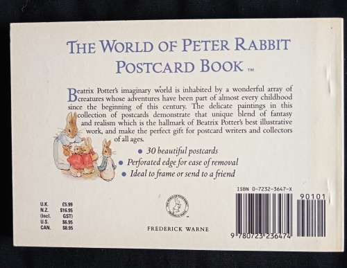 The World of Peter Rabbit - Postcard Book by Beatrix Potter