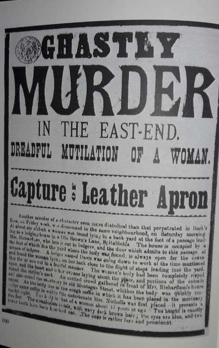 Andy & Sue Parlour`s Researches of The Ripper Murders as told to and written by Kevin O`Donnell