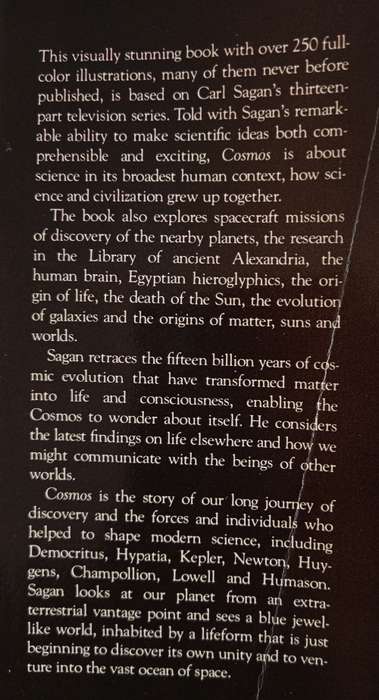 Cosmos by Carl Sagan
