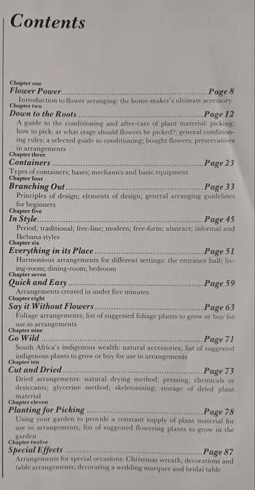 Flower Arranging for the South African Home by Rosemary Ladlau