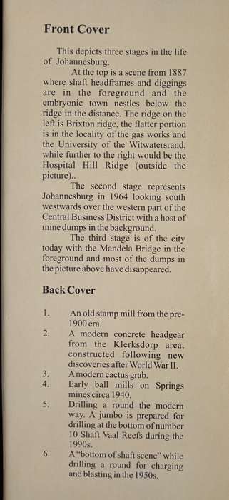 Historic Overview of the Witwatersrand Goldfields by J.R.F. Handley