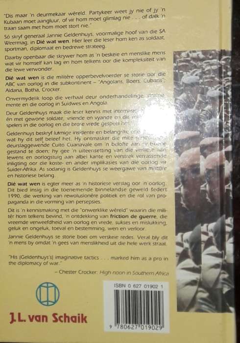 Die Wat Wen - Jannie Geldenhuys