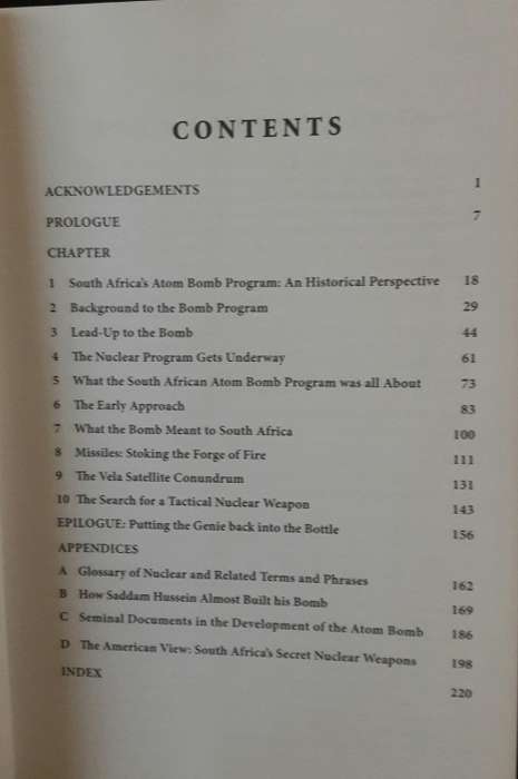 How South Africa Built Six Atom Bombs - Al J Venter