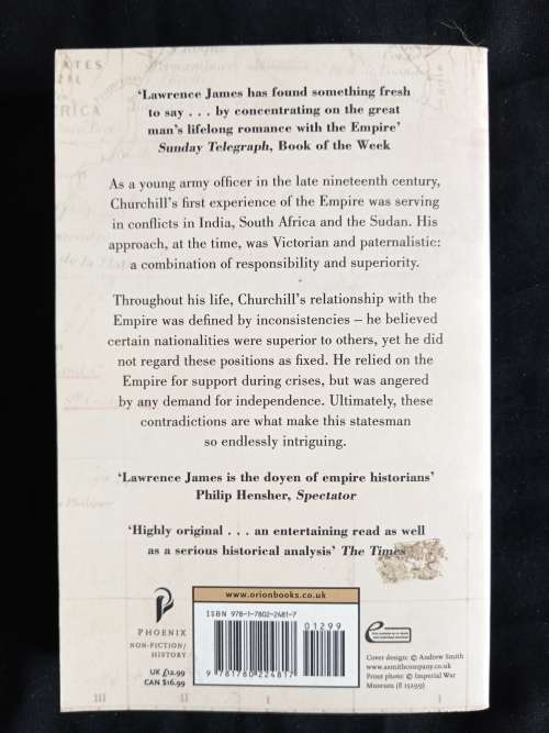 Churchill & Empire: Portrait of an Imperialist by Lawrence James