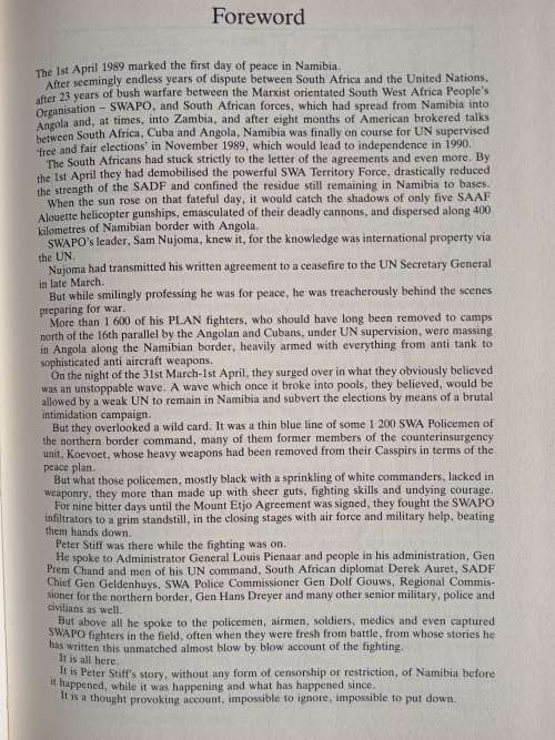 Nine Days of War by Peter Stiff
