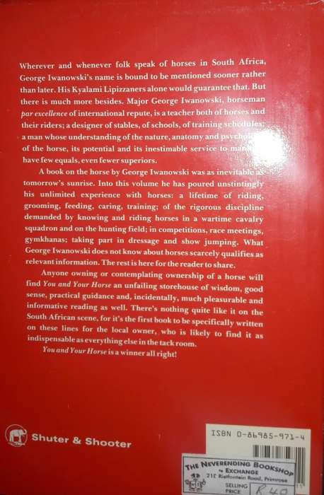 You and Your Horse - George Iwanowski