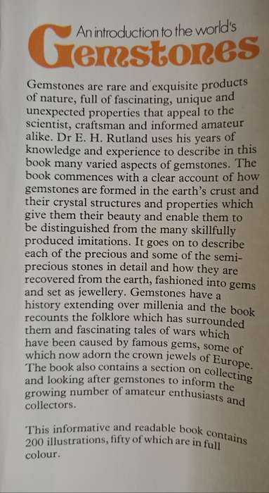 An introduction to the world`s Gemstones by EH Rutland
