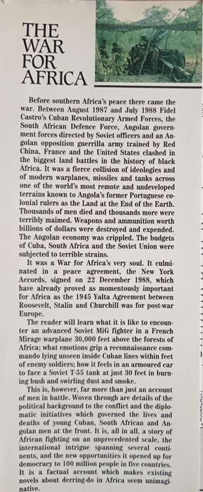 The War for Africa: 12 Months that Transformed a Continent by Fred Bridgland