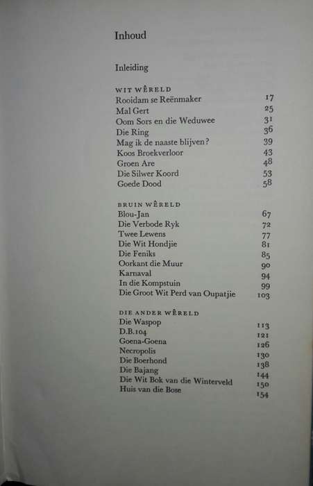 Drie Werelde - I D Du Plessis
