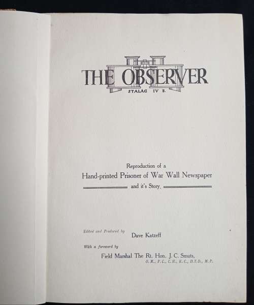 The Observer - Edited & Produced by Dave Katzeff