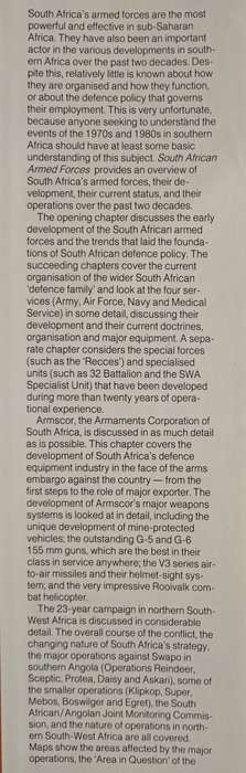South African Armed Forces by Helmoed-Römer Heitman