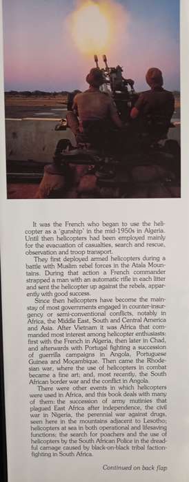 The Chopper Boys: Helicopter Warfare in Africa by Al J Venter