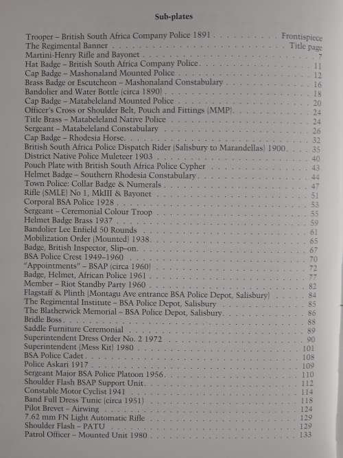 The Regiment: A History & the Uniforms of the British South Africa Police by Richard Hamley