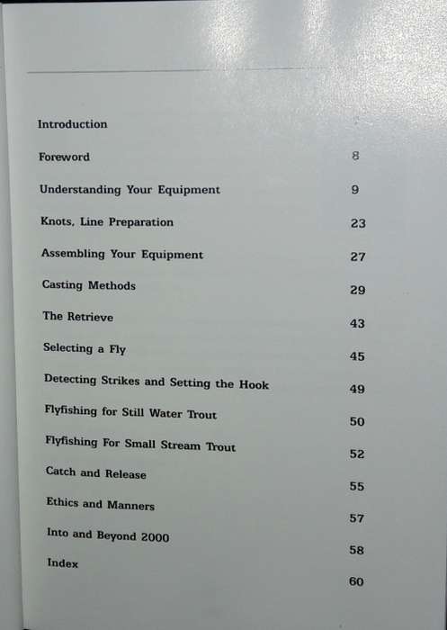 The Honda Book On Fundamental FlyFishing Techniques For Southern Africa - Brook/Yelland