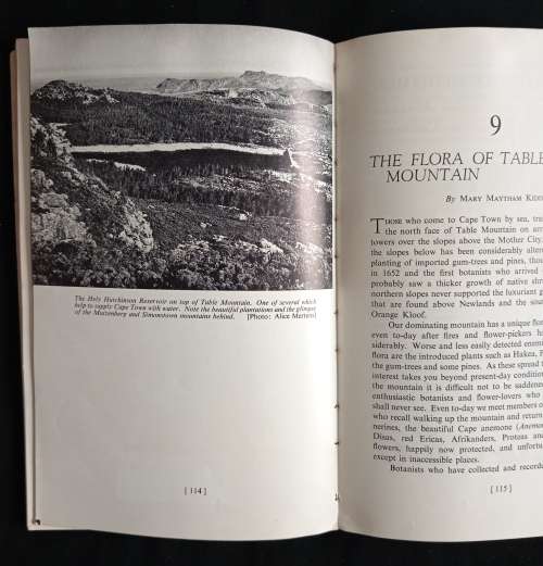 The Story of Table Mountain - Edited by Eric Rosenthal