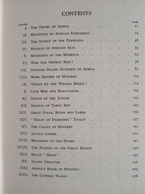 Great African Mysteries by Lawrence G. Green