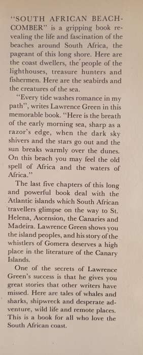 South African Beachcomber by Lawrence G. Green