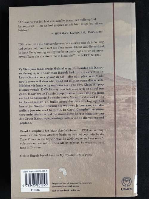Karretjiemense by Carol Campbell - Translated from English by Kirby v/d Merwe