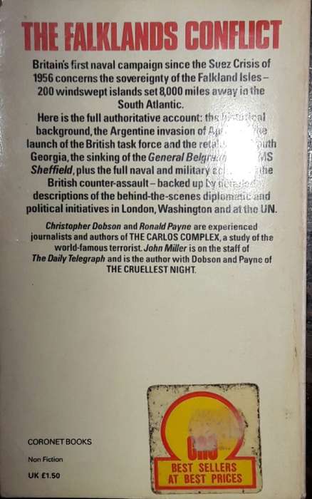 The Falklands Conflict - Christoper Dobson - John Miller - Ronald Payne