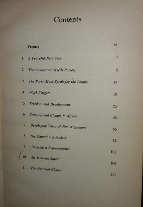 Man and Development - Bina Na Maendeleo Julius K Nyerere