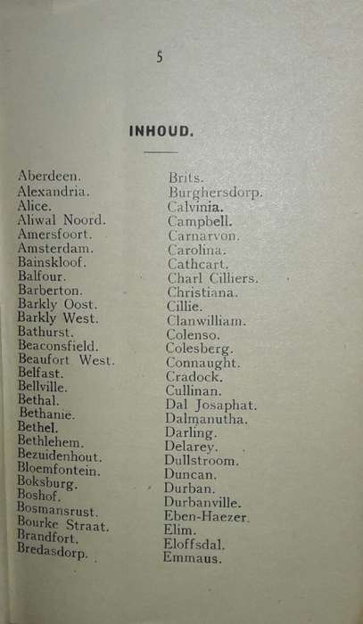 De Oorsprong Van Zuidafrikaanse Plaatsnamen - Gerard Joubert