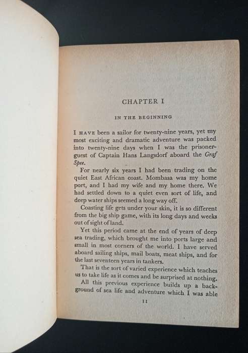 I Was Graf Spee`s Prisoner by Captain Patrick Dove