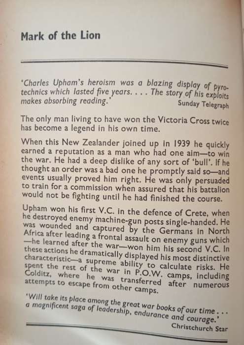 Mark of the Lion by Kenneth Sandford