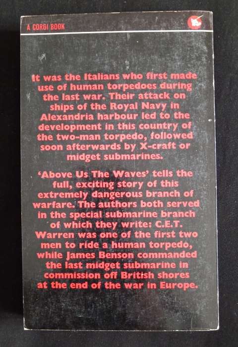 Above Us The Waves by C. E. T. Warren & James Benson