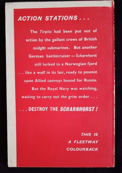 Destroy the Scharnhorst by Lieut-Commander Michael Ogden, R. N.