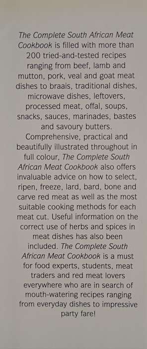 The Complete South African Meat Cookbook Compiled by the Home Economists of the Meat Board