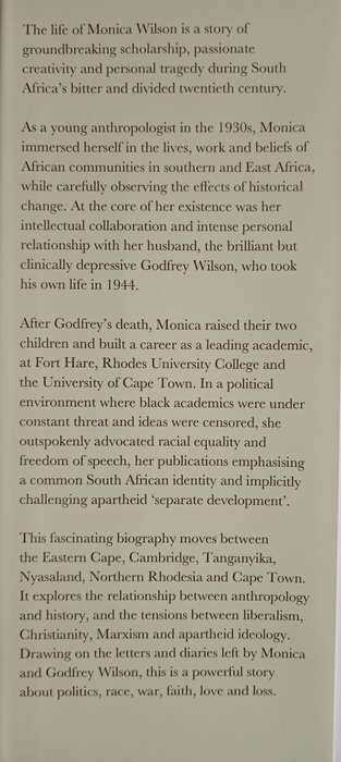 The Fires Beneath The Life of Monica Wilson, South African Anthropologist by Seán Morrow