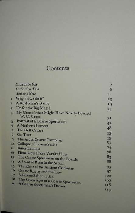 The Michael Green Book Of Coarse Sport - Michael Green