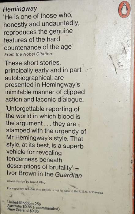 The Snows Of Kilimanjaro - Hemingway