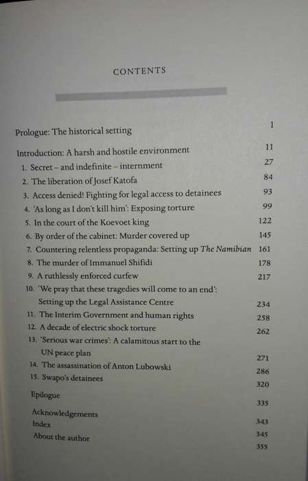 Death, Detention and Disappearance - David Smuts