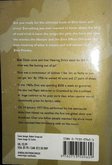 Everything Elvis - Fantastic Facts About The King - Helen Clutten