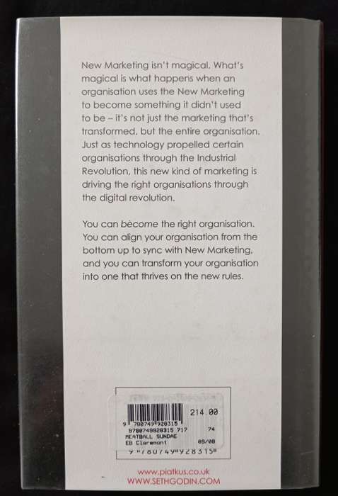 Meatball Sundae by Seth Godin
