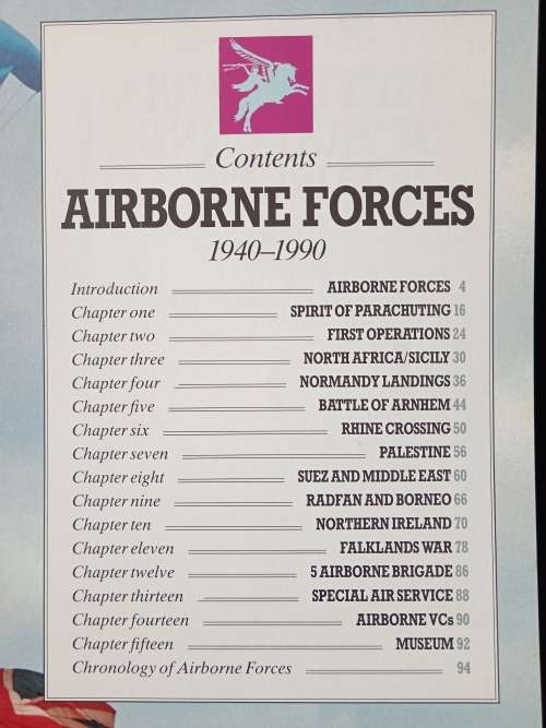 The Paras 50 Years of Courage A Tribute to the Airborne Forces by David Reynolds