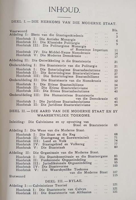 Die Verkennerreeks No.2 Die Moderne Staat by Prof L J du Plessis