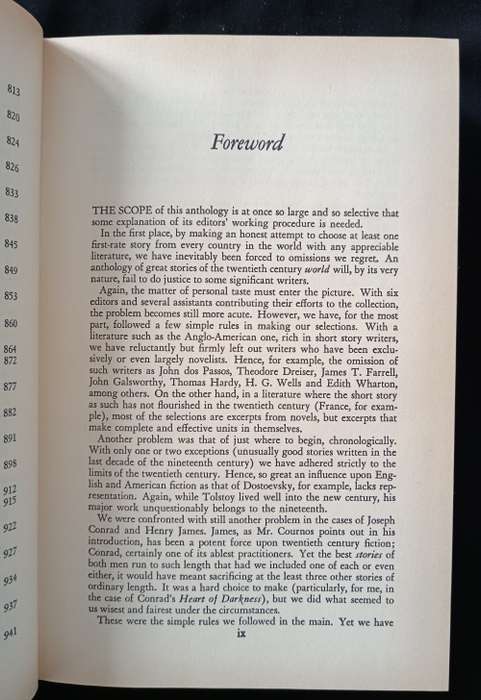 A World of Great Stories Edited by Hiram Haydn & John Cournos