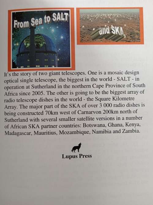 From Sea to SALT and SKA by Wolfgang Lange