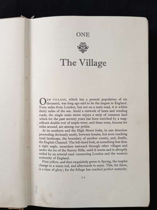 Reflections from a Village by Frank Swinnerton