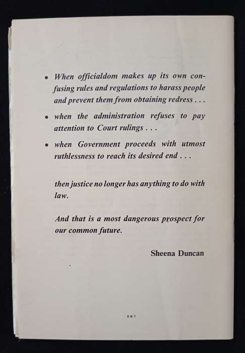 Law Without Justice A Dangerous Prospect Edited by M Nash