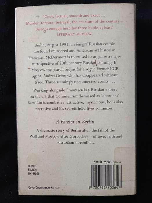 A Patriot in Berlin by Piers Paul Read